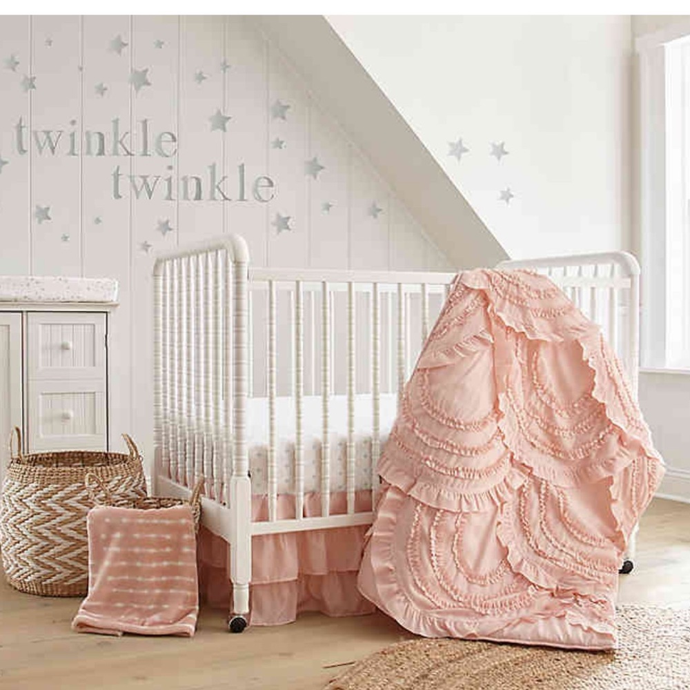 Blush Crib Bedding